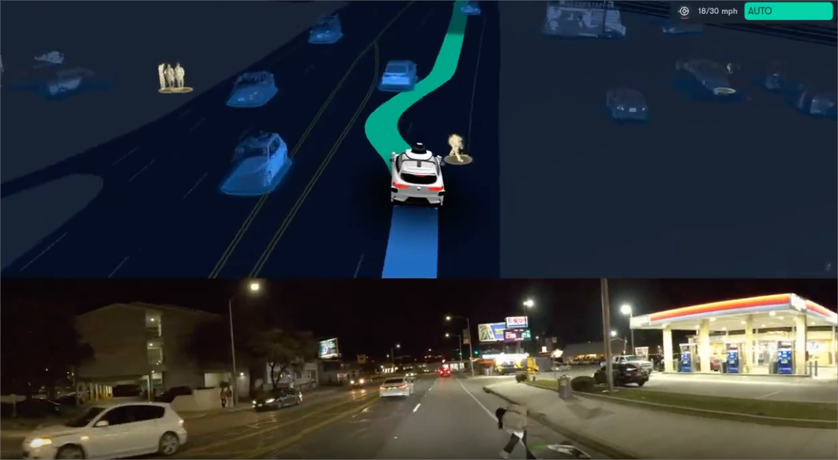 Video: Waymo autonomous car shows crazy reflexes