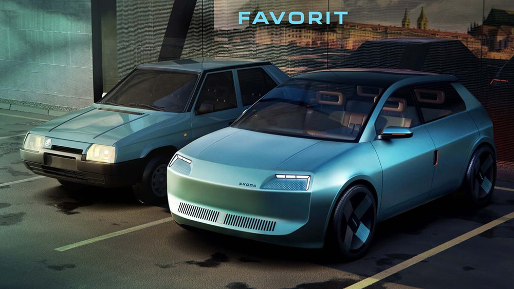 Skoda Favorit concept: the ideal retro electric hatch? 5 Skoda Favorit concept: the ideal retro electric hatch?